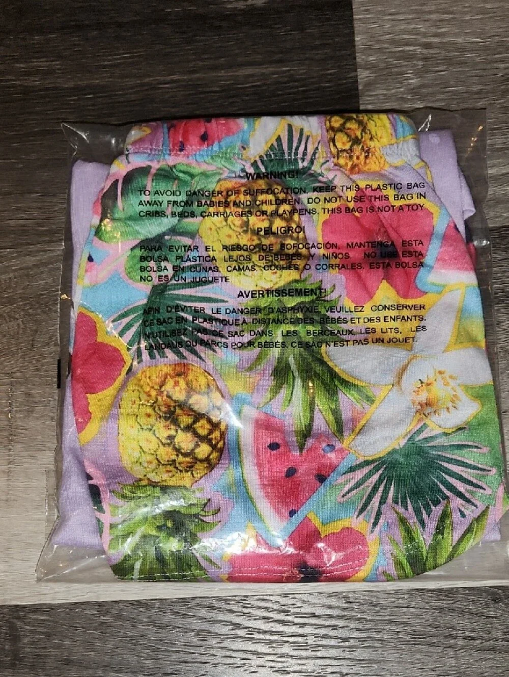NWT TCP Kids Lavender 'Aloha Morning' Pajama Set